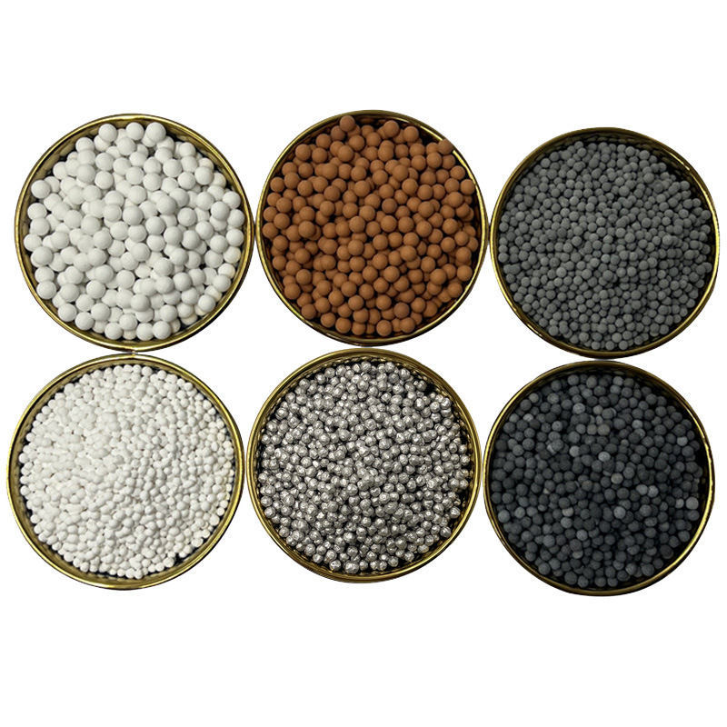 Calcium sulfite balls